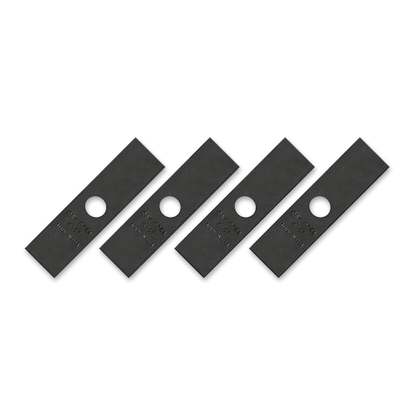 T Terre Heat Hardened Edger Blades Compatible w/ Ryobi 613223 Stihl 4133-713-4101 Green Machine 237001, 4PK 41-ROT-07-0039-QTY4 - main